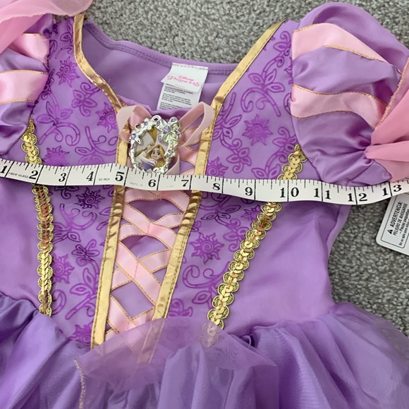 NWT disney princess rapunzel dress size (3T-4T) - Picture 10 of 10